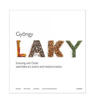 【预售】京吉?拉基：解构秩序 美国纤维艺术运动探索文献 Gy?ngy Laky : Screwing with Order 原版英文艺术画册画集进口书籍图书