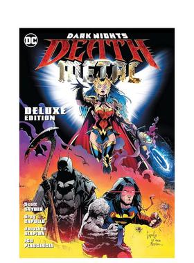 【预售】DC漫画 暗夜骑士：死亡金属 Dark Nights: Death Metal 英文漫画书原版进口美漫书籍 Scott Snyder