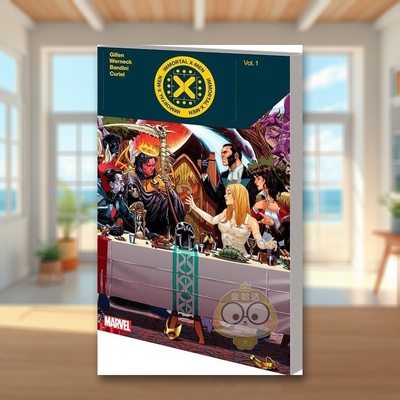 【预售】【Marvel】不朽的X战警卷1英文漫画平装进口原版书Immortal X-Men Vol. 1 Kieron Gillen书籍图书外版正版