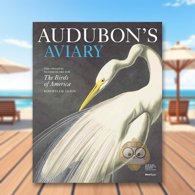 【预售】奥杜邦的鸟舍：关于美国鸟类的水彩画 Audubon‘s Aviary 原版英文艺术画册画集进口书籍图书外版正版