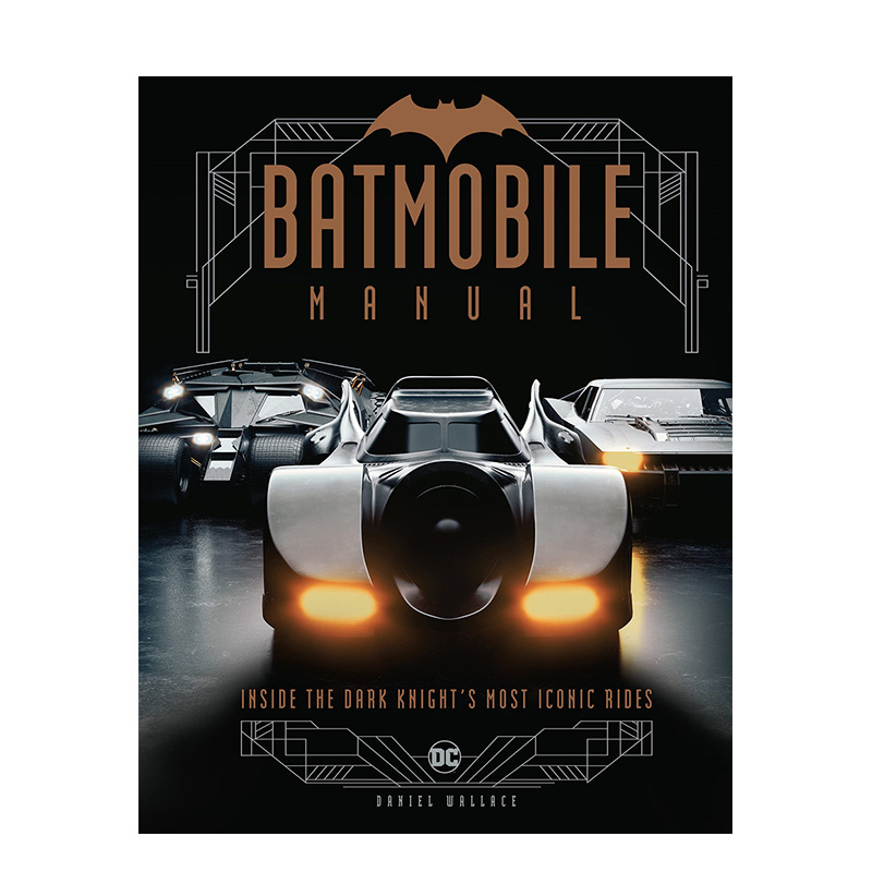 【预售】英文漫画蝙蝠车车主手册 Batmobile Owner‘s Manual图像小说正版进口书籍 Titan Books