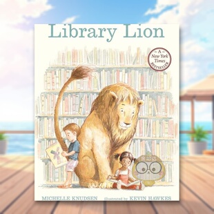 【预售】图书馆的狮子 Library Lion 原版英文儿童绘本进口书籍外版正版