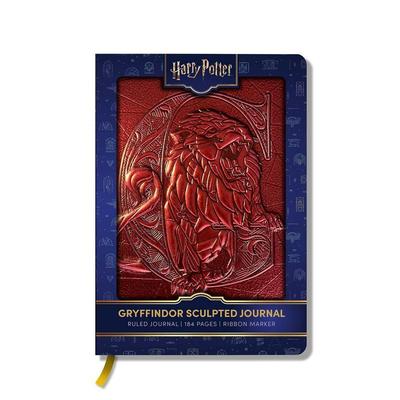 【预售】哈利波特浮雕学院笔记本 格兰芬多学院 Harry Potter Sculpted Journal: Gryffindor 哈迷礼物 文创