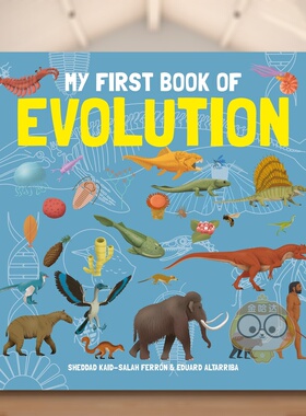 【现货】【我的苐一本】进化论 【My First Book of】Evolution 原版英文儿童绘本 STEM 科学启蒙进口书籍图书外版正版