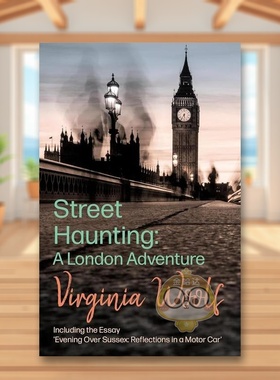 【预售】【企鹅小布纹经典】萦绕街头弗吉尼亚伍尔夫英文文学散文【Little Clothbound Classics】Street Haunting平装进口原版书