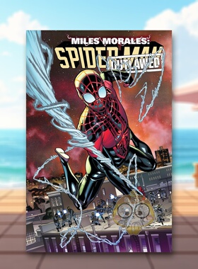 【预售】迈尔斯·莫拉斯卷4：* 后通牒 MILES MORaLES VOL. 4: ULTIMaTUM 原版英文漫画书进口书籍图书外版正版