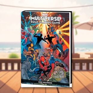 【预售】【Marvel】漫威多元宇宙角色扮演游戏核心规则手册英文漫画精装进口原版书Marvel Multiverse Role-playing Game: Core书