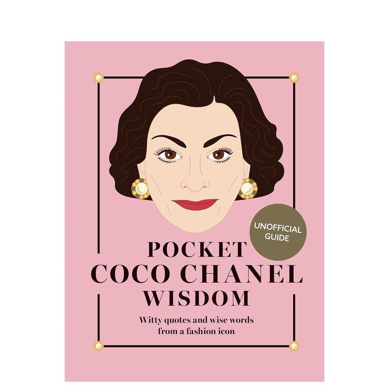 【现货】口袋里的智慧：可可&middot;香奈儿Pocket Coco Chanel Wisdom (Enlarged Edition)英文进口原版时尚图书设计师品牌Hardie Gran