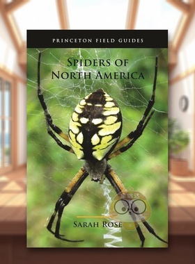 【预售】北美洲的蜘蛛英文生活综合进口原版外版书简装Spiders of North America Sarah Rose Princeton University Press书籍图书