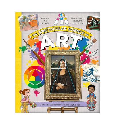 【现货】艺术的壮观科学 The Spectacular Science of Art 原版英文儿童绘本进口书籍图书外版正版