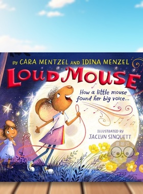 【预售】大嗓门老鼠冰雪奇缘主题曲Let It Go演唱者Idina Menzel创作Loud Mouse英文儿童绘本虚构类3-6岁精装Idina Menzel进口原版