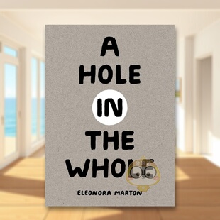 the 预售 Hole Whole 荒诞美学进口书籍图书外版 裸脊设计 英文艺术插画原画设定集 缺憾亦是圆满 正版 喷色书口 原版