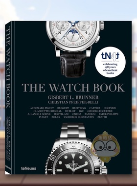 【现货】手表之书I（tN4t40周年纪念版）英文珠宝首饰平装进口原版外版书14岁以上The Watch Book I Gisbert L. Brunner teNeues书