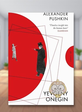 【预售】叶甫盖尼·奥涅金 【Pushkin Press Classics】Yevgeny Onegin  原版英文文学 俄罗斯伟大文学作品之一进口书籍图书外版正