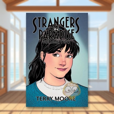 【预售】天堂里的陌生人第二卷英文漫画进口原版书简装14岁以上Strangers In Paradise Volume Two Terry MooreAbstract Studio书