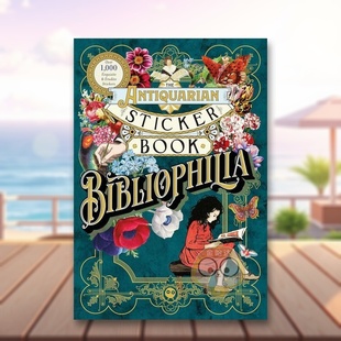 Dot出版 进口书籍图书外 Antiquarian Bibliophilia Odd Book 复古贴纸书：嗜书如命英文贴纸书The Sticker 原版 Dot著Odd 现货