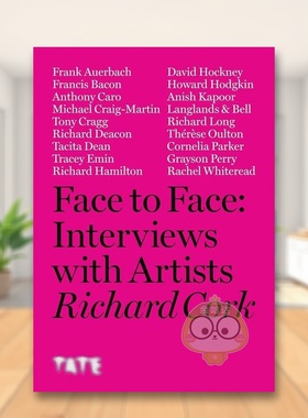 【现货】理查德·考克与艺术家面对面对谈Face to Face: Interviews With Artists英文艺术家艺术工作室进口原版图书平装Rich书籍