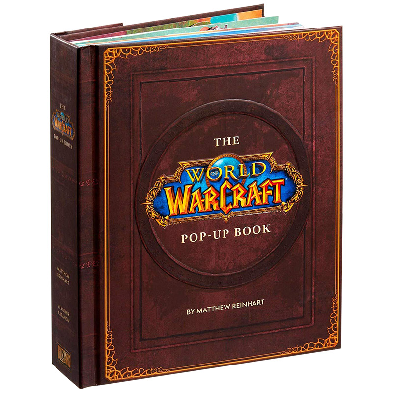 【现货】魔兽世界立体书 The World of Warcraft Pop-Up Book 马修·赖因哈特Matthew Reinhart 英文原版游戏场景立体书原画书籍