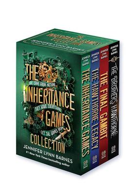 【预售】继承游戏 Jennifer Lynn Barnes 系列 The Inheritance Games Paperback Collection 原版英文青少年读物