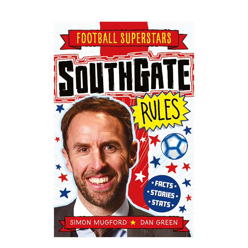【预售】英文原版 足球明星特辑:索斯盖特【football s