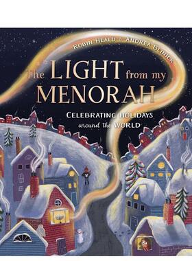 【预售】我的燃灯之光 The Light from My Menorah 原版英文儿童绘本