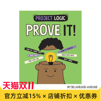 【现货】【逻辑培养】证明它！如何理性思考 【Project Logic】Prove It!: How to Think Rationally 原版英文青少年读物