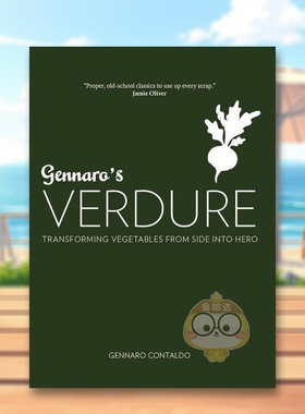 【预售】Gennaro的菜园：80 多道生机勃勃的意大利蔬菜食谱英文餐饮进口原版外版书精装14岁以上Gennaro's Verdure Gennaro Cont书
