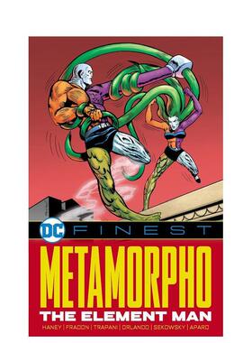 【预售】DC漫画 元素变形人 【DC Finest】Metamorpho: The Element Man 英文漫画书原版进口美漫图书