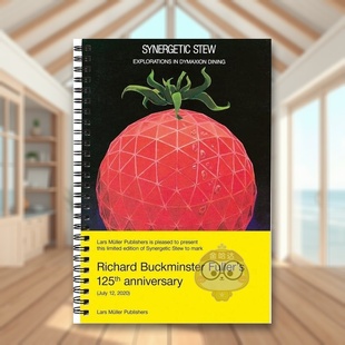 Stew英文餐饮R. Buckminster Publisher进口原版 现货 书377书籍图 Muller 协同炖煮动力极限餐饮探索Synergetic Lars Fuller线装