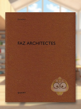 【预售】FAZ建筑事务所作品集 FAZ architectes:De aedibus 原版英文建筑设计进口书籍图书外版正版