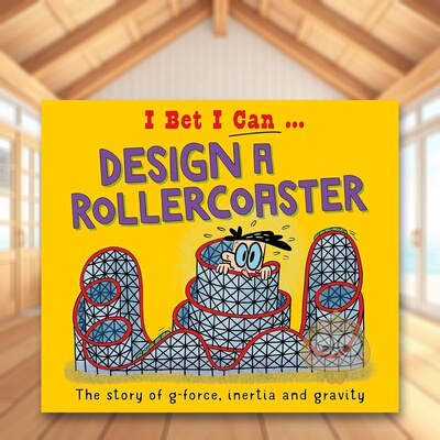 【预售】我打赌我能：设计过山车 I Bet I Can: Design a Rollercoaster 原版英文儿童绘本进口书籍图书外版正版