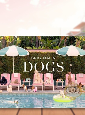 【预售】格雷马林狗狗英文摄影集摄影师专辑进口原版书精装14岁以上Gray Malin: Dogs Gray Malin Abrams书籍图书外版正版