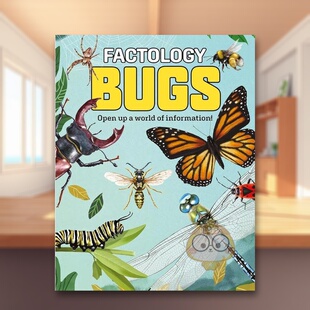 【现货】【事实学派】昆虫英文儿童绘本知识百科进口原版书精装Factology: BugsButton BooksButton Books书籍图书外版正版