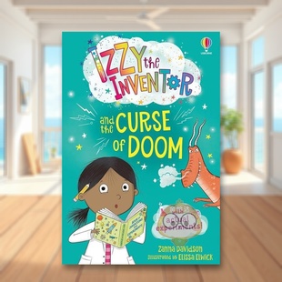 末日诅咒英文儿童绘本虚构类进口原版 David书 DoomZanna Inventor 预售 小发明家Izzy and 书 外版 Izzy Curse the