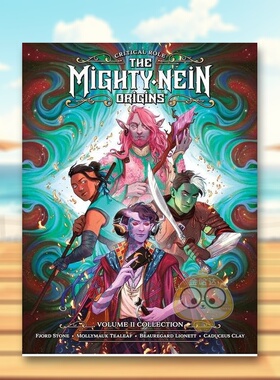 【预售】关键角色强大的奈因起源图书馆版卷2英文漫画Jody Houser进口原版书精装14岁以上Critical Role The Mighty Nein Origin书