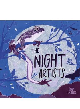 【预售】黑夜艺术家 The Night Artists 原版英文儿童绘本进口书籍图书外版正版读物