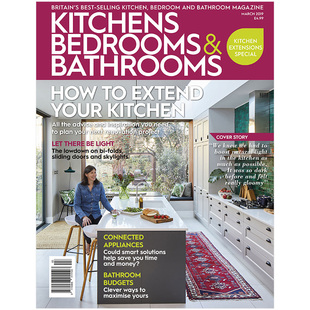 Kitchens 英国英文原版 订阅 Bedrooms 室内设计杂志 年订12期 Bathrooms