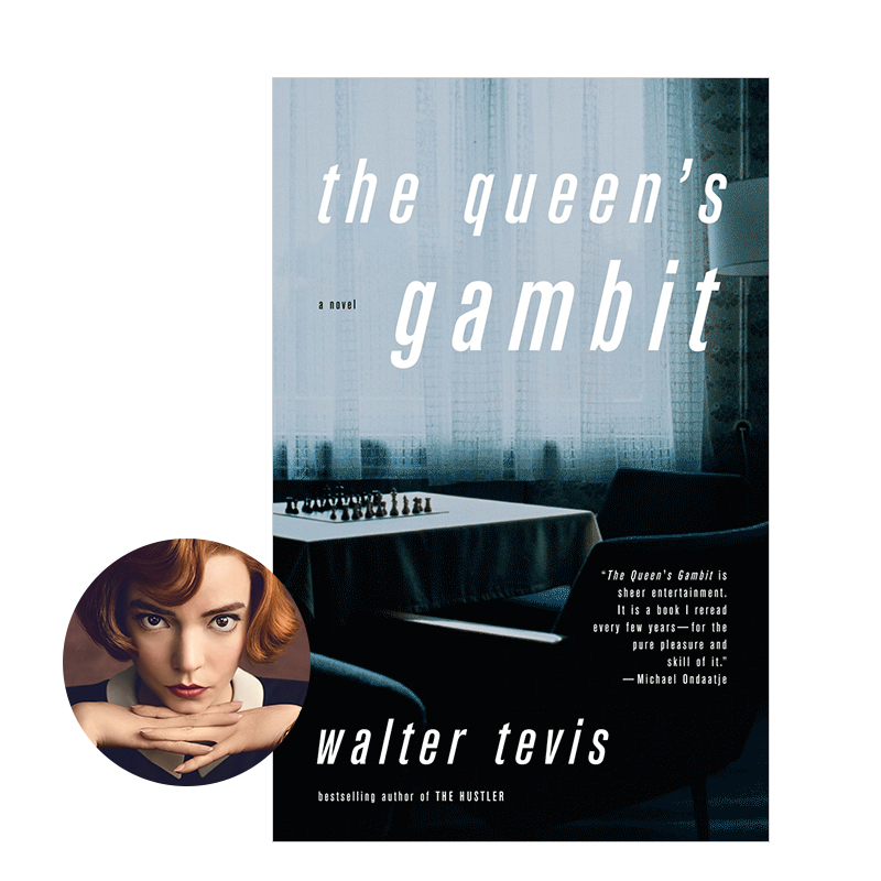 【现货】The Queen's Gambit后翼弃兵 Netflix电视剧原著小说英文原版女王的棋室女王的开局