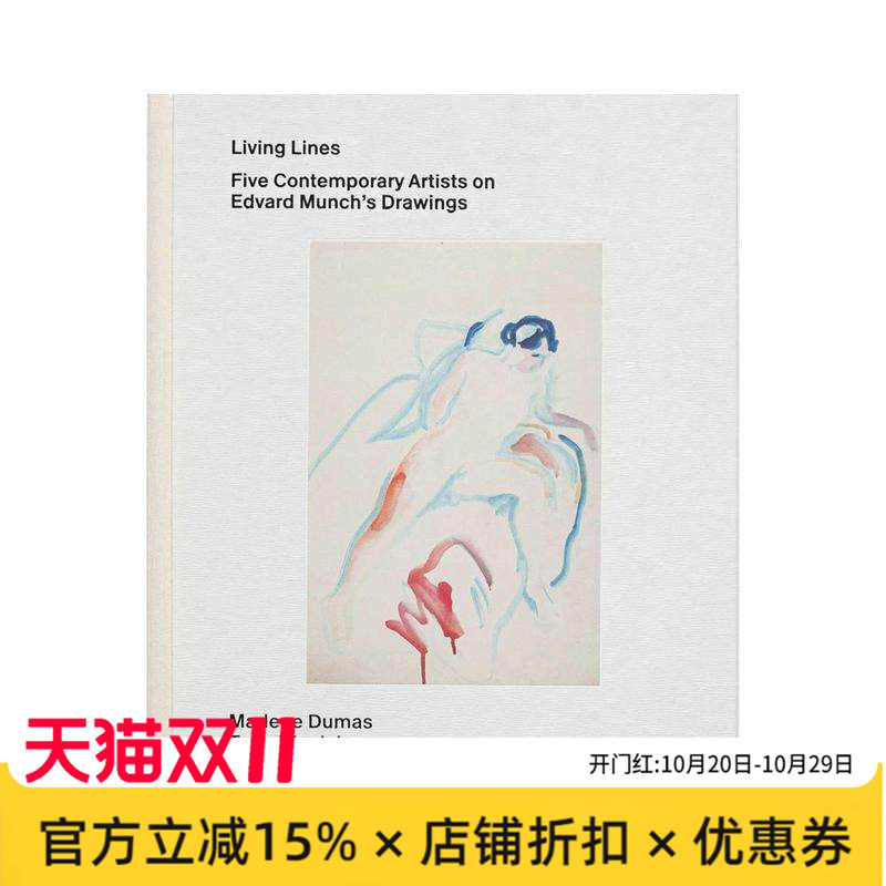 【预售】生动线条 Living Lines 英文原版艺术画册画集Mieke Bal Magne Bruteig Halvor Haugen Jon-Ove Steihaug