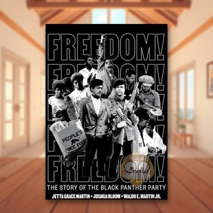 【预售】【国际扫盲协会图书奖】自由！黑豹党的故事英文青少年读物进口原版外版书精装3-6周岁Freedom! The Story of the Black书