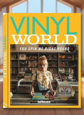 【现货】黑胶世界你让我旋转Vinyl World英文音乐teNeues Verlag精装teNeues进口原版书713639书籍图书外版正版