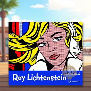 【预售】李奇登斯坦：绘画本 Roy Lichtenstein: Coloring Book 原版英文儿童艺术启蒙进口书籍图书外版正版