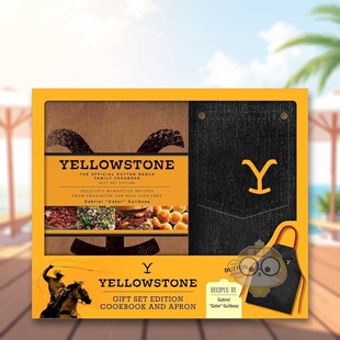 【现货】黄石公园:达顿牧场官方家庭食谱礼品套装英文餐饮进口原版外版书盒装14岁以上Yellowstone: The Official Dutton Ranch书