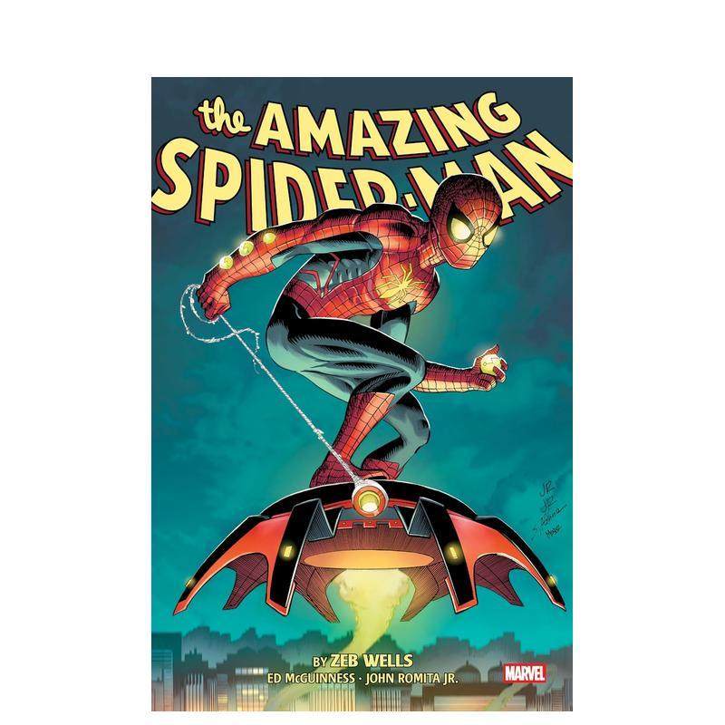 【预售】超凡蜘蛛侠 BY ZEB WELLS 合集卷1 Amazing Spider-Man By Zeb Wells Omnibus Vol. 1 原版英文漫画书进口书籍图书外版正