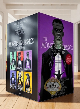 【预售】经典怪物故事盒装集 Monstrous Classics Collection (Boxed Set) 原版英文青少年读物进口书籍图书外版正版