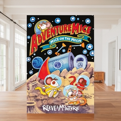 【现货】冒险萌鼠团：月球登陆大冒险 Adventuremice: Mice on the Moon 原版英文儿童桥梁书进口书籍图书外版正版
