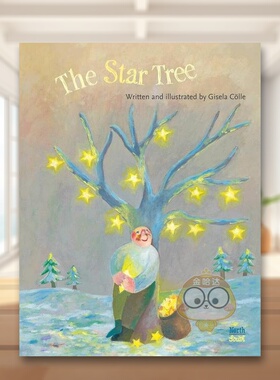 【现货】星星树The Star Tree英文儿童绘本虚构类3-6岁精装Gisela Colle进口原版书NorthSouth Books735844483书籍图书外版正版