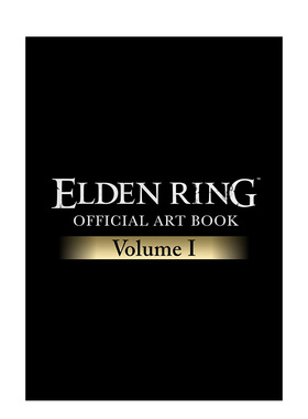 【现货】艾尔登法环官方画集1 日文原版 ELDEN RING OFFICIAL ART BOOK Volume I 老头环游戏艺术设定集 TGA大奖Steam年度游戏