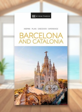 【现货】【DK视界】巴塞罗那与加泰罗尼亚英文旅行进口原版外版书平装14岁以上【DK Eyewitness】Barcelona and Catalonia DK Ey书