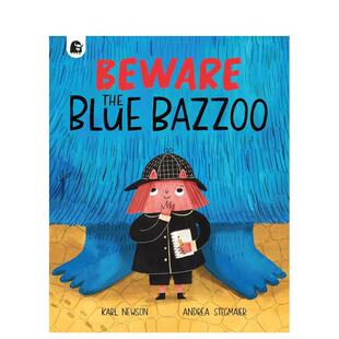 Beware The 英文儿童绘本进口书籍图书外版 预售 正版 原版 当心蓝色巴祖兽 Bazzoo Blue